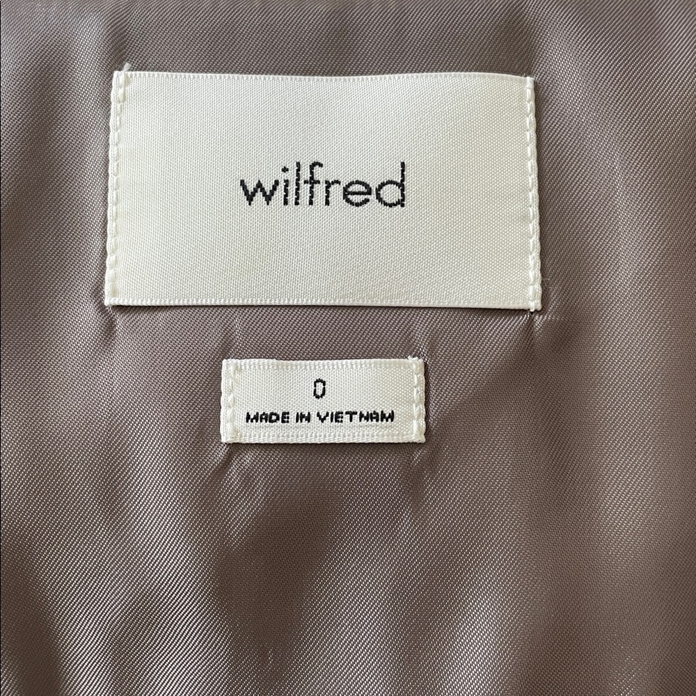 Wilfred Taupe Button-Front Vest - Picture 2 of 4